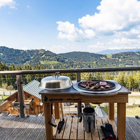 1A Chalet "Wolke" Wandern, Grillen, Wellness Im Traumhaus Wolfsberg Exterior photo
