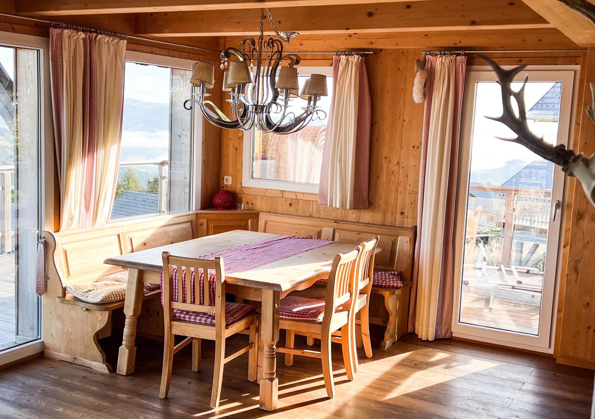 1A Chalet "Wolke" Wandern, Grillen, Wellness Im Traumhaus Wolfsberg Exterior photo