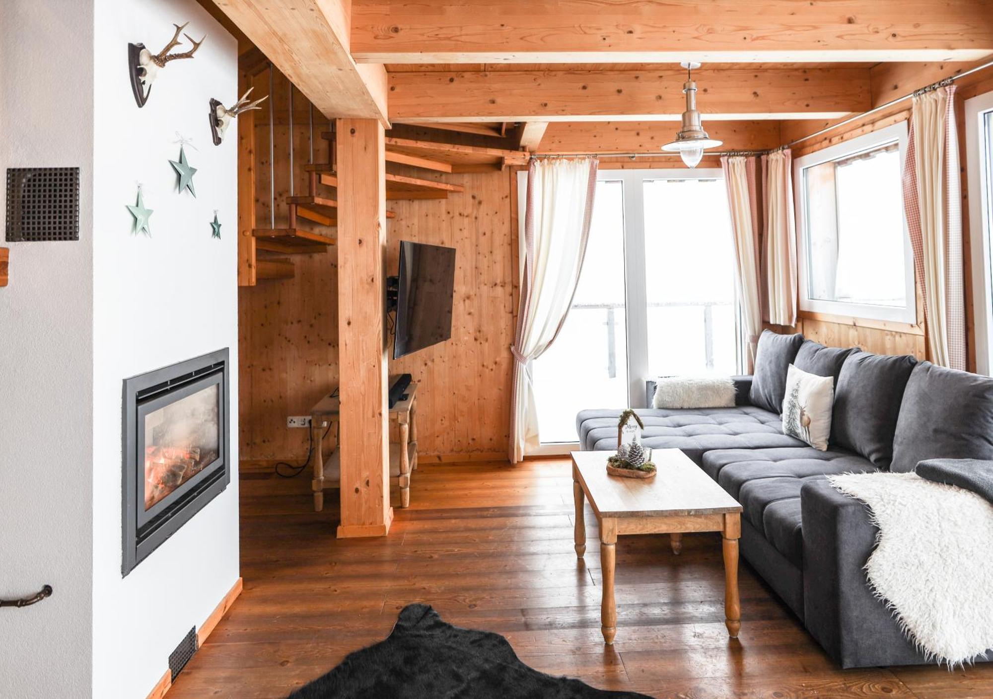 1A Chalet "Wolke" Wandern, Grillen, Wellness Im Traumhaus Wolfsberg Exterior photo