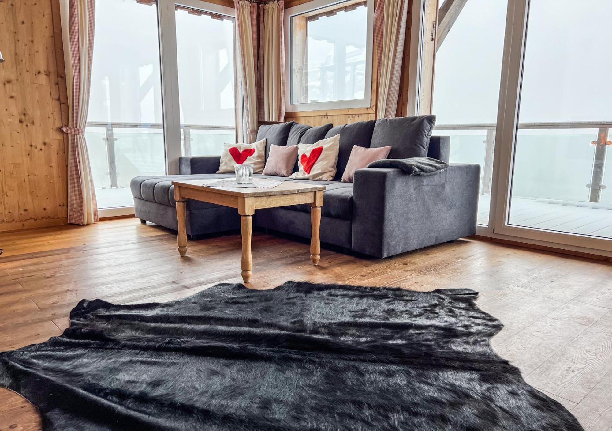 1A Chalet "Wolke" Wandern, Grillen, Wellness Im Traumhaus Wolfsberg Exterior photo